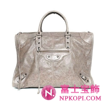 バレンシアガ（BALENCIAGA）ザ・ウィークエンダー　レディースハンドバッグ　アッシュブラウン　110506-D94JT-2525 